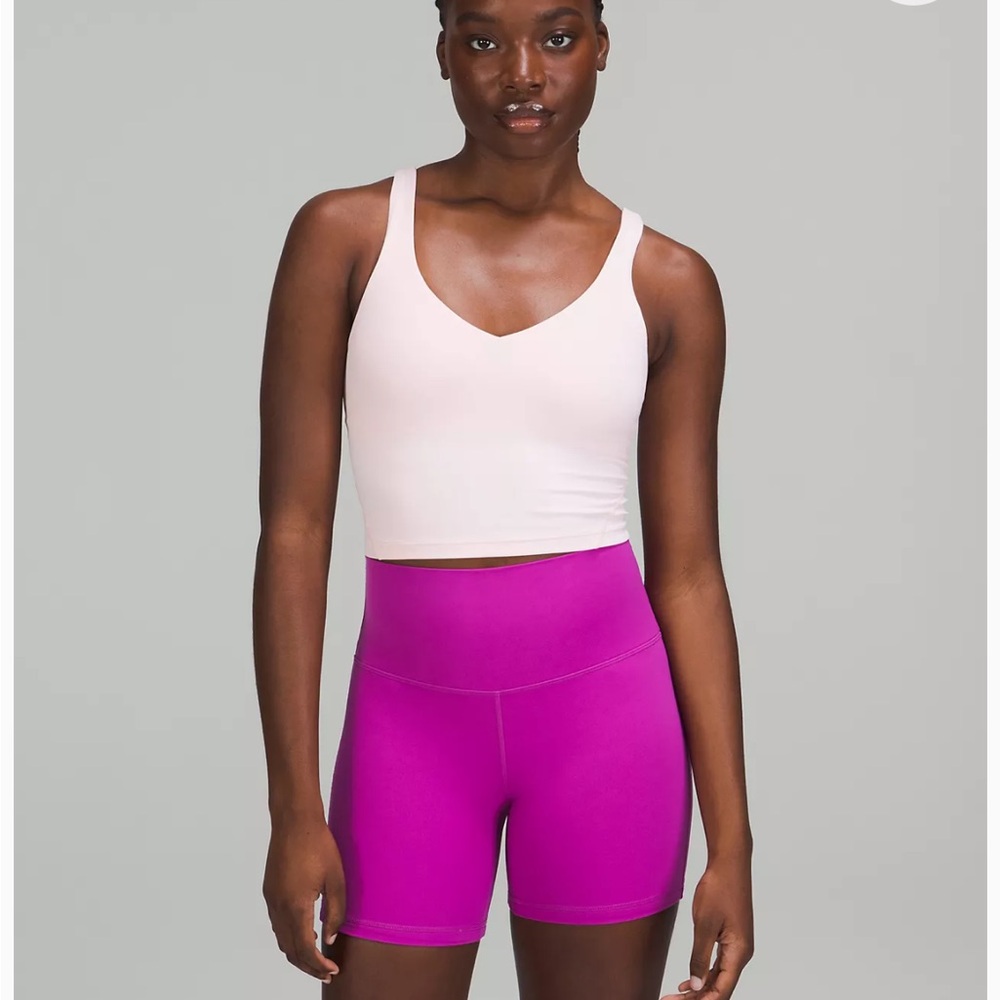 Blush Pink Align Tank Size 6